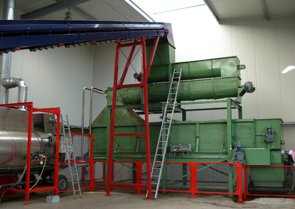 Substrate steaming with S 2000 steam boiler in peat site  